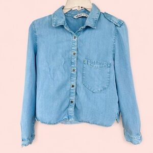 Zara | Chambray Button-Down